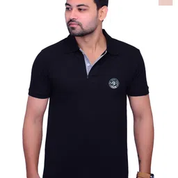 LA MILANO Men Pack Of 2 Solid Slim Fit T-shirts-picture-27