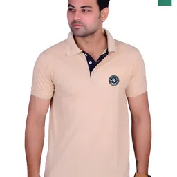 LA MILANO Men Pack Of 2 Solid Slim Fit T-shirts image 1