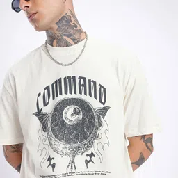 glitchez Cool Touch Printed Relaxed Fit T-shirt-image-5