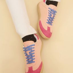 yoho Women Quoi Colourblocked Lace-Ups Sneakers-picture-24