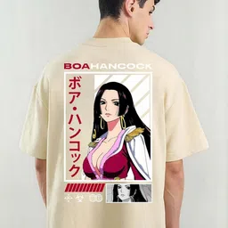 MEGAKART Men Boa Hancock Classic Tees: One Piece Inspired Design-image-12