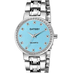 Gatsby Women Blue Embellished Analogue Watch GTL026-picture-17