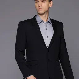 ESSAS club Single-Breasted Slim Fit Formal Blazer image 1