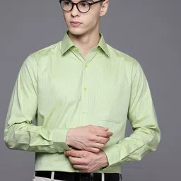 Raymond Pure Cotton Slim Fit Formal Shirt-image-98
