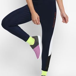 OFF LIMITS Women Navy Blue Solid Tights-picture-33