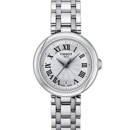 TISSOT Women White & Silver-Toned Analogue Watch T1260101101300-picture-21