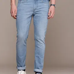 Nautica Men Slim Fit Light Fade Stretchable Jeans-picture-39
