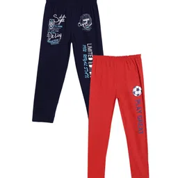 SWEET ANGEL Boys Pack of 2 Printed Straight-Fit Track Pants-picture-12