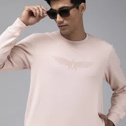 Park Avenue Brand Logo Printed Long Sleeves Sweatshirt-image-4