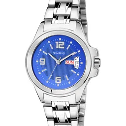 Walrus Women Blue Dial & Silver Toned Bracelet Style Analogue Watch WWTW-INC-II-030707-picture-21