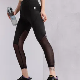 HRX by Hrithik Roshan Women Rapid-Dry Mesh Training Tights-picture-20