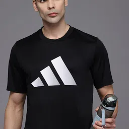 ADIDAS Brand Logo Print Training T-shirt-image-39