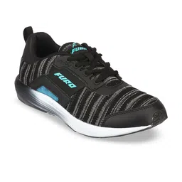 FURO by Red Chief Men Black & Grey Mesh Running Shoes-picture-33