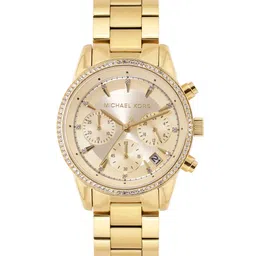Michael Kors Women RitzAnalogue Chronograph Watch MK6356I-picture-44