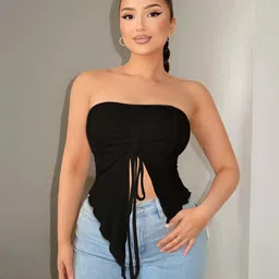 Stylecast X Slyck Tube Crop Top image 1