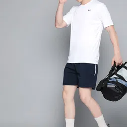 Reebok Men White Workout Comm Tech SPEEDWICK Training T-shirt-picture-37