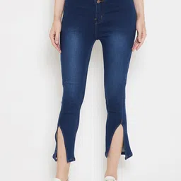 Nifty Women Blue Slim Fit High-Rise Clean Look Stretchable Jeans-image-38
