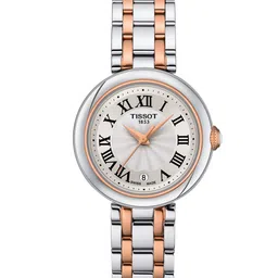 TISSOT Women White & Rose Gold Analogue Watch T1260102201301-picture-20