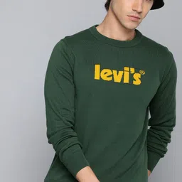 Levis Pure Cotton Brand Logo Pullover Sweater-image-80