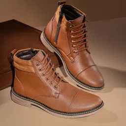 The Roadster Lifestyle Co Men Casual Boots-image-42