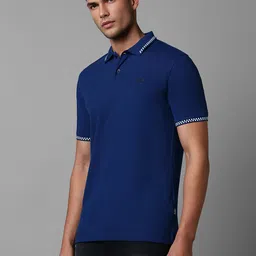 Louis Philippe Jeans Polo Collar Cotton Slim Fit T-shirt image 3