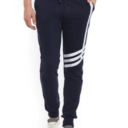 Wear Your Mind Navy Slim Fit Joggers-picture-31