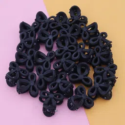 Sukkhi Women Black Set of 24 Butterfly Claw Clip-picture-36