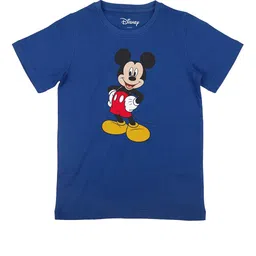 Disney by Wear Your Mind Boys Blue Mickey Mouse Printed T-shirt-picture-32