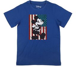 Disney by Wear Your Mind Boys Royal Blue Mickey Mouse Print Round Neck Cotton T-shirt-picture-19