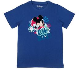 Disney by Wear Your Mind Boys Blue Mickey Mouse Printed Cotton Pure Cotton T-shirt-picture-12