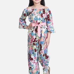 StyleStone Girls Multicoloured Printed Jumpsuit-picture-29