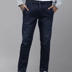 BEAT LONDON by PEPE JEANS Men Blue Slim Fit Light Fade Stretchable Jeans-picture-28