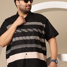 Sztori Plus Size Cotton Printed Casual Shirt-picture-16