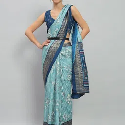 RACHNA Floral Printed Ready to Wear Saree-image-9
