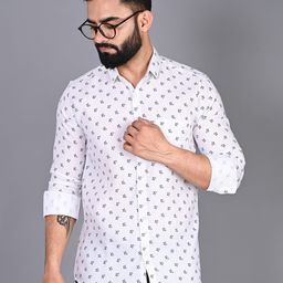FUBAR Modern Floral Printed Cotton Casual Shirt-picture-39