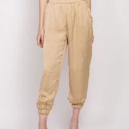 ZOELLA Women Gold-Toned Regular Fit Solid Joggers-picture-40