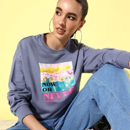 The Roadster Life Co. Graphic Printed Sweatshirt image 1