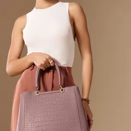 Chemistry Textured Structured Handheld Bag-picture-32