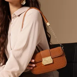 Chemistry Textured Structured Handheld Bag-picture-31