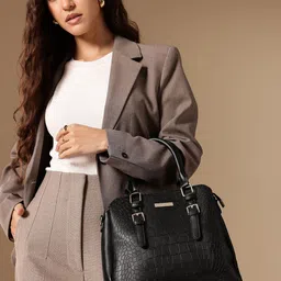 Chemistry Textured Structured Handheld Bag-picture-10