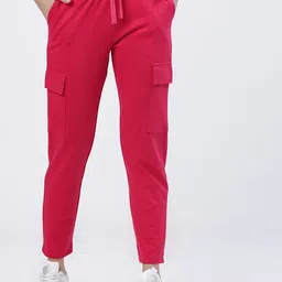 Tokyo Talkies Women Solid Slim-Fit Track Pants-image-93