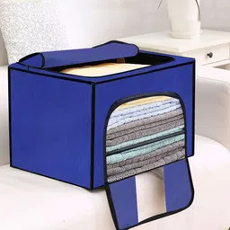 Rmerchants Blue & Black Rectangular Large Organizer-image-55