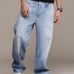 Calvin Klein Jeans Men Pure Cotton 90s Loose Light Fade Jeans-picture-15