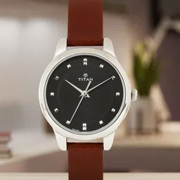 Titan Women Black Analogue Watch NK2481SL07-picture-32
