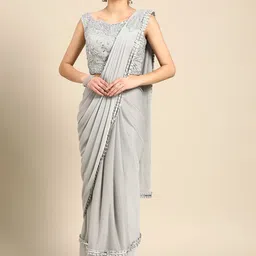 Grancy Gotta Patti Ready to Wear Leheriya Saree-picture-28