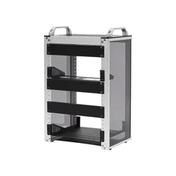 DeskPi RackMate T1 Rackmount, 8U Server Cabinet for Network, Servers, Audio, and Video Equipment image 1