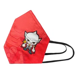 Airific Unisex Red & White Marvel Printed Protective Outdoor Mask-picture-28