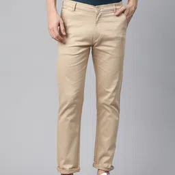 Rodamo Men Slim Fit Trousers-image-37