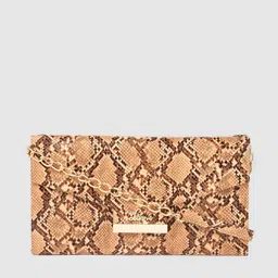 Lavie Ferry Women Brown Animal Textured Structured Party Sling Bag-picture-24