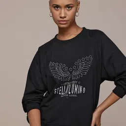 The Roadster Lifestyle Co. Women Printed Sweatshirt-picture-26